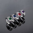 classic fourclaw emerald ring European and American diamond amethyst ring jewelrypicture15