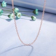 Korean fashion heartshaped amethyst pendant full diamond love heart pendant necklace simple jewelrypicture13