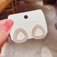 Fashion geometric copper inlaid zircon earrings wholesalepicture13