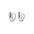 new European and American plain circle hollow alloy earrings wholesalepicture7