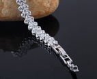 fashion copper inlaid zircon crystal extended clasp Roman braceletpicture14