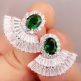 Zircon Exaggerated Earrings European and American Fashion Party Bride Wedding Jewelrypicture12