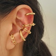 New creative simple nonpierced ear bone clip fivepiece hollow multilayer earrings wholesalepicture19
