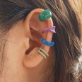 New creative simple nonpierced ear bone clip fivepiece hollow multilayer earrings wholesalepicture22