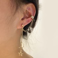 New creative simple nonpierced ear bone clip fivepiece hollow multilayer earrings wholesalepicture23
