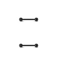 Cshaped ear clips stainless steel screw dumbbell earrings wholesalepicture13
