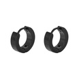 Cshaped ear clips stainless steel screw dumbbell earrings wholesalepicture17