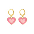 new color geometric round oil drop earrings creative retro personality rose pendant earrings wholesalepicture21