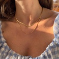 new multilayer snake bone necklace wholesale creative personality clavicle chain necklacepicture13