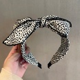 Korean fashion hair accessories female retro leopard print widebrim headband wholesalepicture13