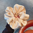 retro satin solid color hair scrunchies hair accessories wholesalepicture12