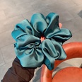 retro satin solid color hair scrunchies hair accessories wholesalepicture14