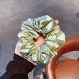 retro satin solid color hair scrunchies hair accessories wholesalepicture15