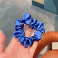 Korean spring blue new temperament satin bow hair scrunchies wholesalepicture11