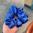 Korean spring blue new temperament satin bow hair scrunchies wholesalepicture13