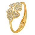 2021 New Heart Diamond Spring Bracelet European and American Glossy Minimalist Braceletpicture12