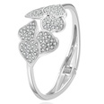 2021 New Heart Diamond Spring Bracelet European and American Glossy Minimalist Braceletpicture13