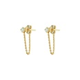 diamond chain earrings hot selling creative simple retro temperament design earringspicture15