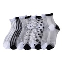 retro polka dot love vertical strips glass silk card silk socks womens tube socks wholesalepicture14
