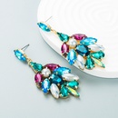 new multilayer alloy diamond ceramic bead earrings female European and American style earringspicture13