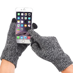 new gloves winter plus velvet thick knitted gloves warm touch screen gloves wholesale
