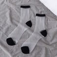 retro polka dot love vertical strips glass silk card silk socks womens tube socks wholesalepicture21