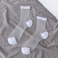 retro polka dot love vertical strips glass silk card silk socks womens tube socks wholesalepicture22