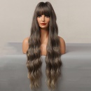 Synthetic Wig Long Wavy Dark Brown Cosplay Womens Wigpicture15