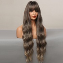 Synthetic Wig Long Wavy Dark Brown Cosplay Womens Wigpicture16