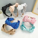 New Korean style hair band autumn and winter fashion fabric bow headband wholesalepicture7