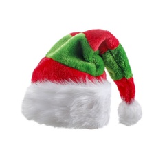 Chapeaux de Noël rouge et vert adulte 35*48CM