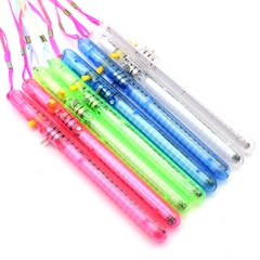 Concert rainbow glowing colorful transparent flashing light stick children's toys