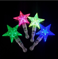 New Hollow Pentagram Glow Stick Glow Stick Light Stick Concert Party Dress up Supplies Factory Wholesale