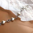 Retro heart circle stitching bracelet female niche design braided chain heartshaped braceletpicture21