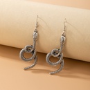 Neue Persnlichkeit bertriebene Schlangenfrmige Ohrringe Neue Metallohrringe mit Schlangenelementenpicture14
