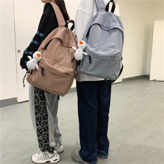 Schoolbag Female Korean High School and College Student Simple All-Match Backpack Male Junior High School Student Japanese College Style Couple Backpack