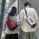 Internet Hot Casual Mechanical Style Simple 2021 New Sports Messenger Bag Mens and Womens NonCanvas Nylon Mobile Phone Chest Bagpicture19