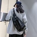 Internet Hot Casual Mechanical Style Simple 2021 New Sports Messenger Bag Mens and Womens NonCanvas Nylon Mobile Phone Chest Bagpicture21