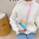 fashion decompression pinch music unicorn bubble bag new childrens silicone bag NHAV489374picture9
