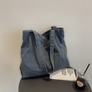 Toile de lettre de mode rtro nouveau sac  bandoulire sac fourretout portable de grande capacitpicture8