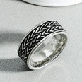 Mens titanium steel arrow carved ring wholesalepicture9