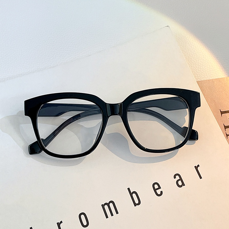 Bluray quadratische retro transparente rahmen student flache brille kann mit brillen ausgestattet werden