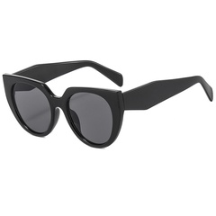 European and American fashion trend foreign trade sunglasses irregular wide side frame men and women glasses