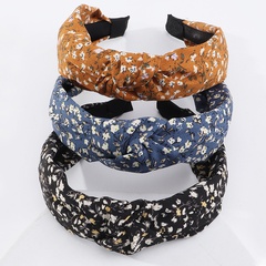 Korean style ins women's spring and summer simple fashion fabric hair band