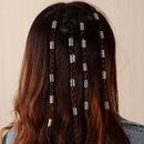 Tresse sale extension de cheveux boucle perruque tube extension de tresse torsade tress cheveux anneau de fer tube de fleur creusepicture11