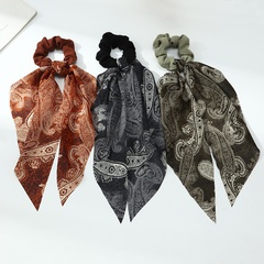 Accessoires pour cheveux coréens banderole en tissu cravate cheveux bande de caoutchouc tête corde arc anneau de cheveux