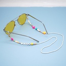 Bohemian Rainbow Personalized Glass Rice Beads HandBeaded Smiley Summer Beach Sunglasses Chainpicture7