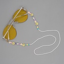 Bohemian Rainbow Personalized Glass Rice Beads HandBeaded Smiley Summer Beach Sunglasses Chainpicture11