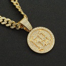 European and American full diamond threedimensional pendant Cuban chain necklace wholesalepicture10