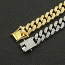 European and American hip hop full diamond star Cuban chain alloy necklace wholesalepicture10